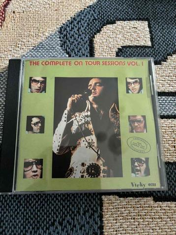 Elvis bootleg cd, the complete on tour sessions vol. 1 beschikbaar voor biedingen