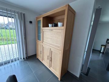 Meuble de salle à manger et salon en chêne beschikbaar voor biedingen