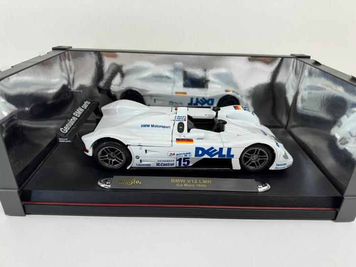 BMW V12 LMR maisto GT racing, Hobby en Vrije tijd, Modelauto's | 1:18, Zo goed als nieuw, Auto, Maisto, Ophalen