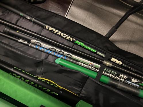 Vaste stok, Watersport en Boten, Hengelsport | Witvissen, Gebruikt, Complete set, Ophalen of Verzenden