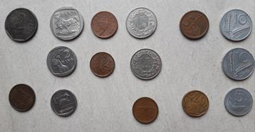 Diverses pièces de monnaie beschikbaar voor biedingen