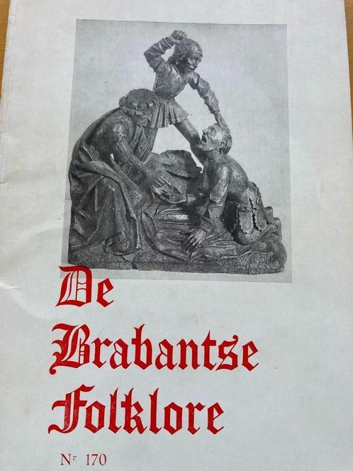 Brabantse Folklore nr 170, Livres, Histoire nationale, Utilisé, Enlèvement ou Envoi