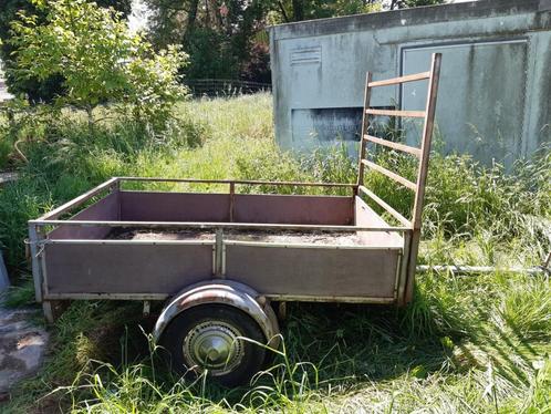 enkel as aanhangwagen, Auto diversen, Aanhangers en Bagagewagens, Gebruikt, Ophalen