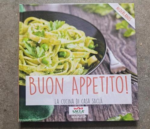 Kookboek : buon appetito / sacla, Boeken, Gezondheid, Dieet en Voeding, Zo goed als nieuw, Ophalen of Verzenden
