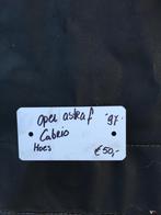 Opel astra F Cabrio  1997  Hoes, Ophalen of Verzenden, Gebruikt