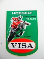 stickerjaar 1973 Moto cross Hoeselt  Visa, Enlèvement ou Envoi, Neuf