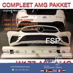W177 A35 AMG voorbumper achterbumper zijskirts pakket wit or, Gebruikt, Ophalen of Verzenden, Bumper, Mercedes-Benz
