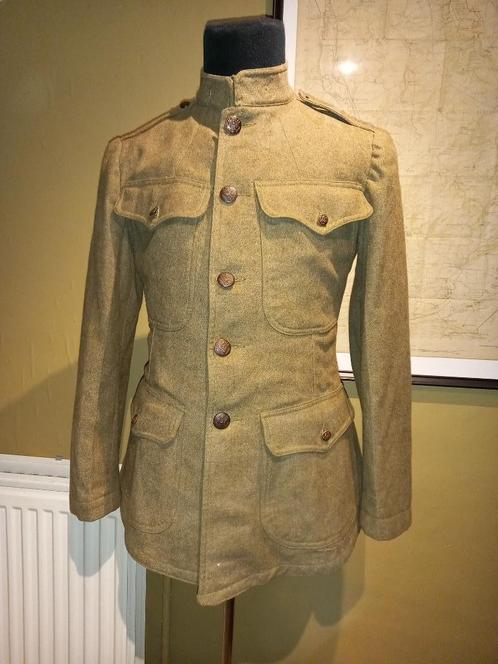 1GM : Tunique US M-1917 (Veste), Collections, Objets militaires | Général, Armée de terre, Enlèvement ou Envoi