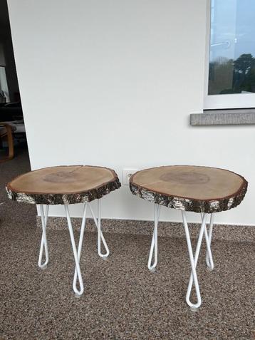 Unieke boomstam bijzettafel nieuw beschikbaar voor biedingen