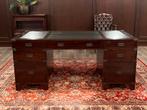 SALE! Klassiek Engels bureau (partnerdesk) #327, Ophalen of Verzenden, Zo goed als nieuw, Bureau