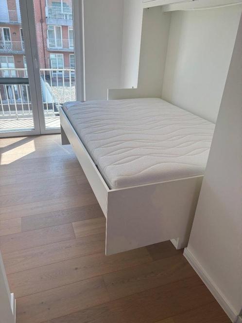 verstelbaar bureaubed  (bureau en bed in 1 meubel), Huis en Inrichting, Slaapkamer | Bedden, Nieuw, Twijfelaar, 140 cm, 200 cm