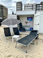 Cabane de plage à La Panne, Vacances