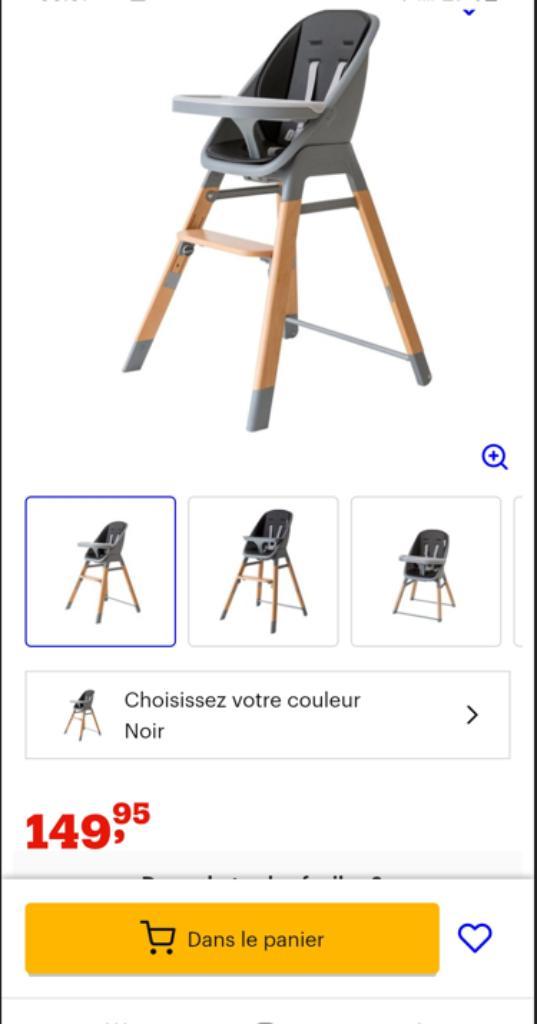 Pericles Mambo Kinderstoel 97 Cm Grijs, Kinderen en Baby's, Kinderstoelen, Zo goed als nieuw, Meegroeistoel, Aanschuifbaar, Afneembaar eetblad