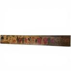 Antiek handgeschilderd chinees bord, Antiek en Kunst, Antiek | Overige Antiek, Ophalen