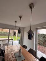3 hanglampen in smoked glass, Enlèvement, Comme neuf, Verre