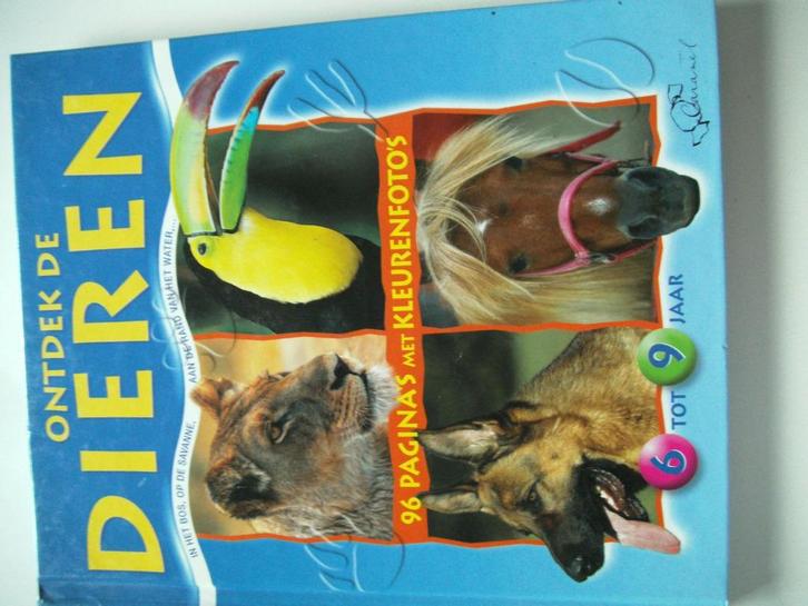 Ontdek de dieren: in het bos, op de savenne ..., Boeken, Kinderboeken | Jeugd | onder 10 jaar, Zo goed als nieuw, Ophalen of Verzenden