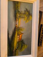 handgeschilderd met handtekening, Antiek en Kunst, Ophalen of Verzenden