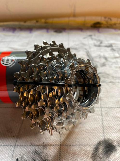 Campagnolo Record 10-speed cassette 12-25, Sport en Fitness, Wielrennen, Zo goed als nieuw, Ophalen