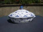 Antieke terrine Royal Copenhagen / Blue fluted half lace., Antiek en Kunst, Ophalen