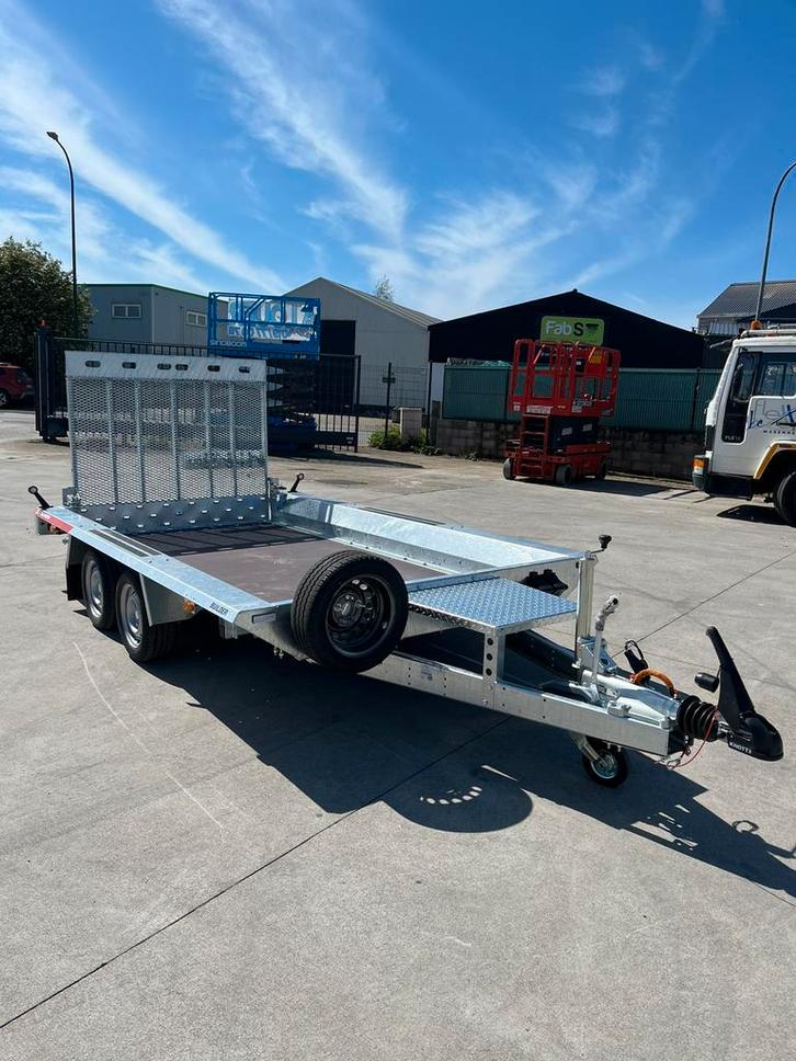 Temared 3.5T machineaanhangwagen, Auto's, Bestelwagens en Lichte vracht, Bedrijf, Te koop, Ophalen