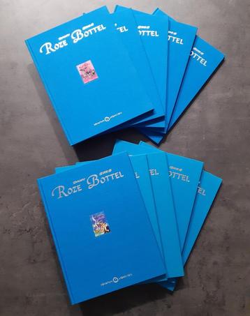 Roze Bottel 10 blauwe luxe delen in box beschikbaar voor biedingen