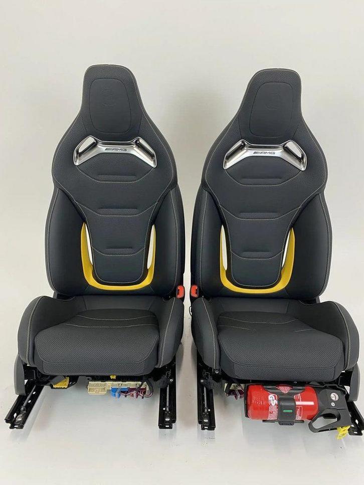 Mercedes Benz C-Klasse AMG Performance-Stoelen (W206) Zwart, Auto-onderdelen, Interieur en Bekleding, Nieuw, Ophalen of Verzenden
