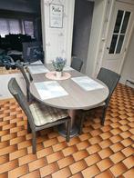 Tafel met stoelen, Ophalen, Zo goed als nieuw, Rond