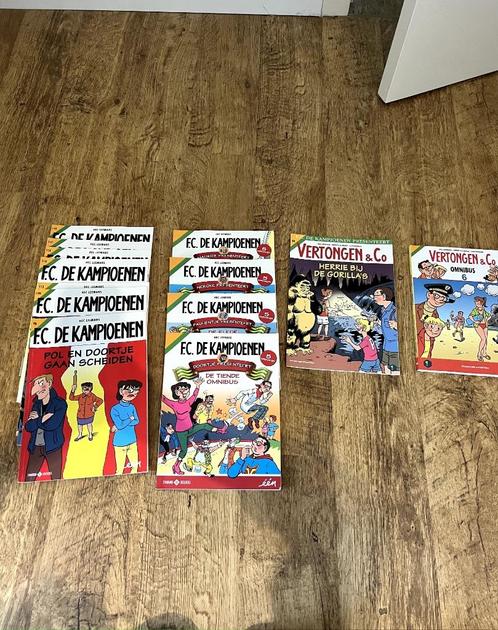 "F.C.kampioenen" en "Vertongen & co" stripverhalen, Livres, BD, Comme neuf, Plusieurs BD, Enlèvement ou Envoi