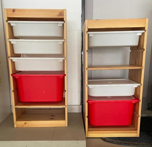 2 Ikea opbergkastjes met bakken, Huis en Inrichting, Kasten | Overige, Zo goed als nieuw, Ophalen
