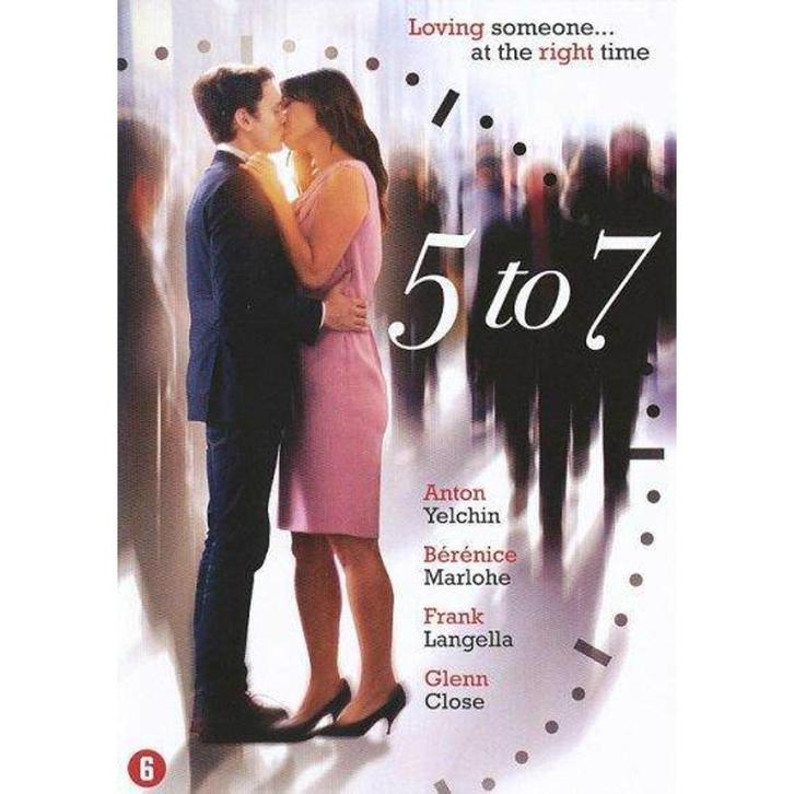 5 to 7 (DVD) romantiek/drama, Cd's en Dvd's, Dvd's | Overige Dvd's, Nieuw in verpakking, Vanaf 6 jaar, Ophalen