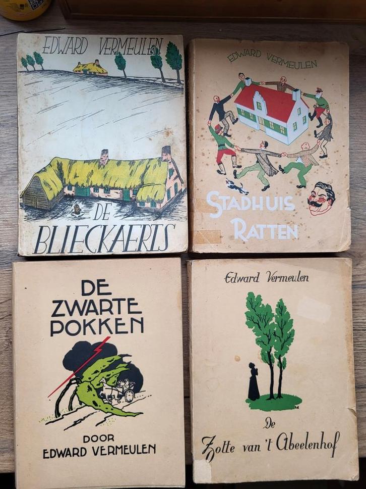 4x Edward Vermeulen ( Warden Oom) :, Boeken, Literatuur, Gelezen, Ophalen of Verzenden