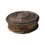Boîte Art Nouveau Modèle Déposé 291 en Laiton, Antiquités & Art, Antiquités | Bronze & Cuivre, Enlèvement ou Envoi, Cuivre