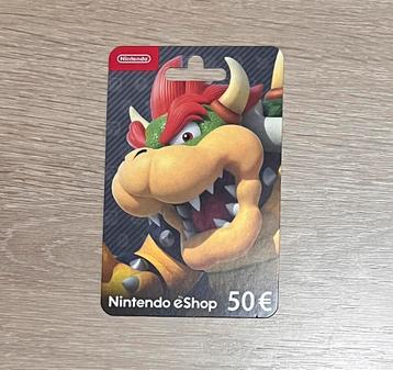 Nintendo eShop 50€ beschikbaar voor biedingen