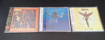 3 x CD NIRVANA - Japan Release beschikbaar voor biedingen