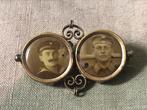 WW1 Patriotic zilveren broche, Ophalen of Verzenden