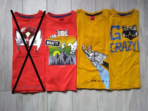 ★ M128/134 - Longsleeves s.Oliver, Kinderen en Baby's, Kinderkleding | Maat 128, Zo goed als nieuw, Jongen, Shirt of Longsleeve