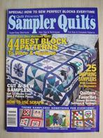 059 - Quilt Presents Sampler Quilts, Ophalen of Verzenden, Zo goed als nieuw, Borduren en Naaien