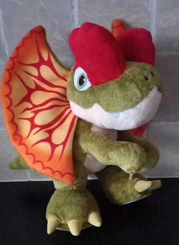 Jurassic World Dilophosaurus Knuffel - 25 Cm beschikbaar voor biedingen