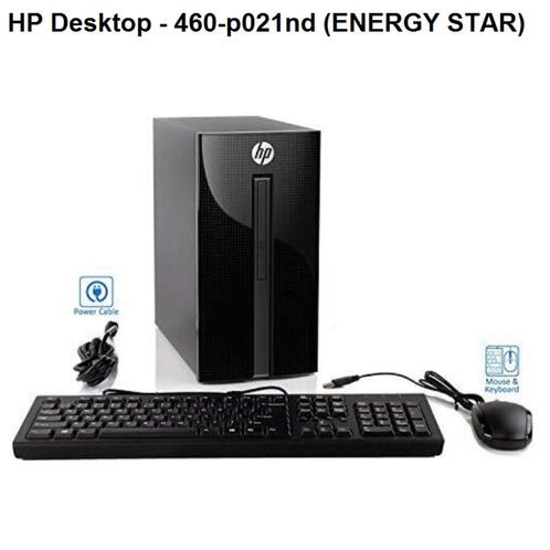 HP Desktop - 460, Informatique & Logiciels, Ordinateurs de bureau, Moins de 2 Ghz, HDD, 8 GB, Enlèvement