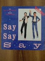 Paul McCartney & Michael Jackson – Say Say Say (Maxi 45T), Ophalen of Verzenden, 1980 tot 2000, Gebruikt