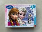 Puzzel Frozen - Disney, Ophalen of Verzenden, 10 tot 50 stukjes, Zo goed als nieuw, 4 tot 6 jaar