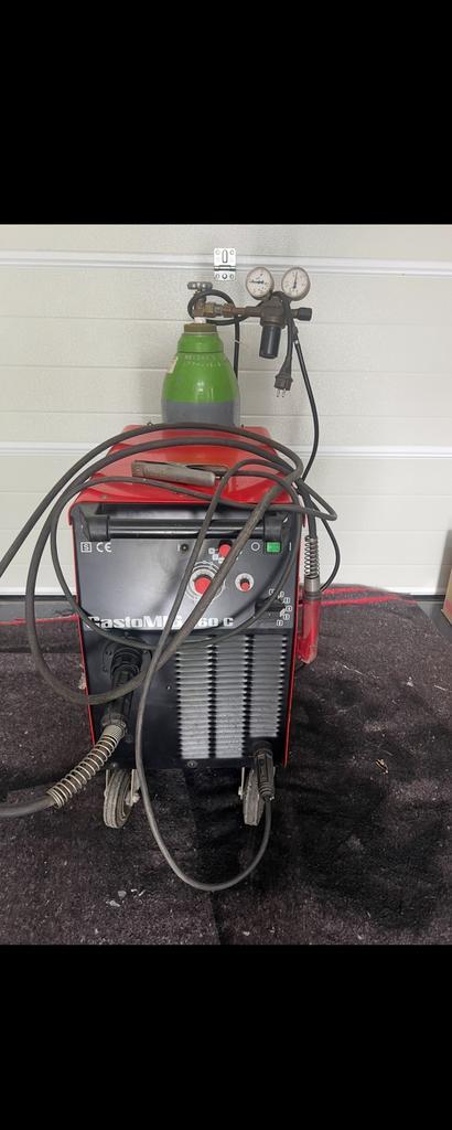 Mig mag semi automatique castolin 160/230v, Doe-het-zelf en Bouw, Gereedschap | Lasapparaten, Zo goed als nieuw, Ophalen of Verzenden