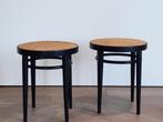 2x vintage thonet tabouretten uit 1977, Enlèvement, Utilisé
