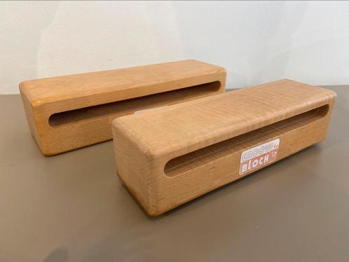 Set van 2 Latin Percussion Groove Blocks (LP USA), Muziek en Instrumenten, Percussie, Gebruikt, Overige soorten, Ophalen