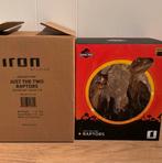 Jurassic park raptors statue Iron Studios (not Sideshow), Ophalen, Nieuw, Film, Beeldje, Replica of Model