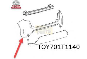 Toyota Yaris Cross (8/21-) achterbumper Origineel! (te spuit beschikbaar voor biedingen