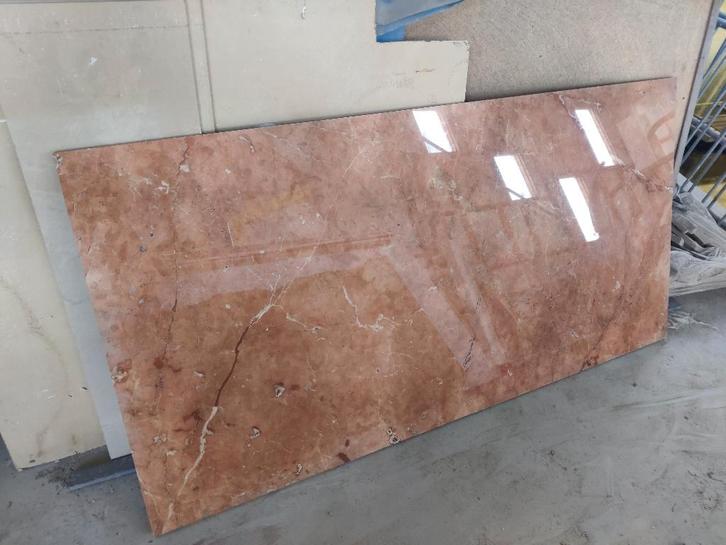 Marbre - Rojo Alicante - Plaque 2, Bricolage & Construction, Serrurerie de bâtiment & Dispositif de fermeture, Neuf, Autres types