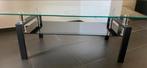 Glazen salontafel, Glas, 100 tot 150 cm, Rechthoekig, 50 tot 75 cm