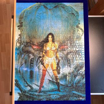 Zeldzame puzzel van 1000 stukjes - Luis Royo - Red Eye beschikbaar voor biedingen