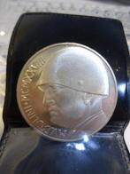 Pièce d'Italie Médaille Benito Mussolini WWII👀💎😎🤗😊🎁👌, Timbres & Monnaies, Enlèvement ou Envoi, Monnaie en vrac, Argent